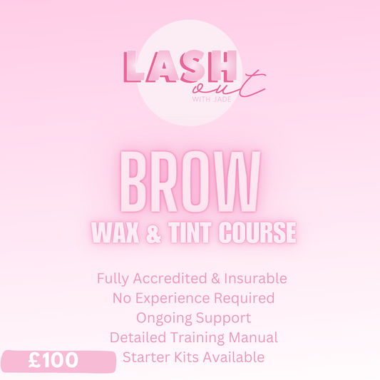 Brow Wax & Tint Training Course