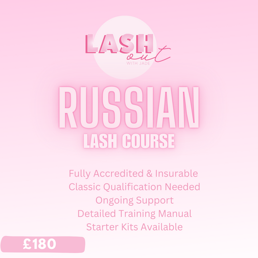 Russian Volume Eyelash Extension Training Course